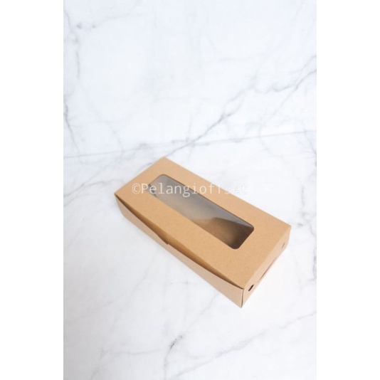 Box Brownies Mika Kraft Ukuran 22 x 10 x 5 cm