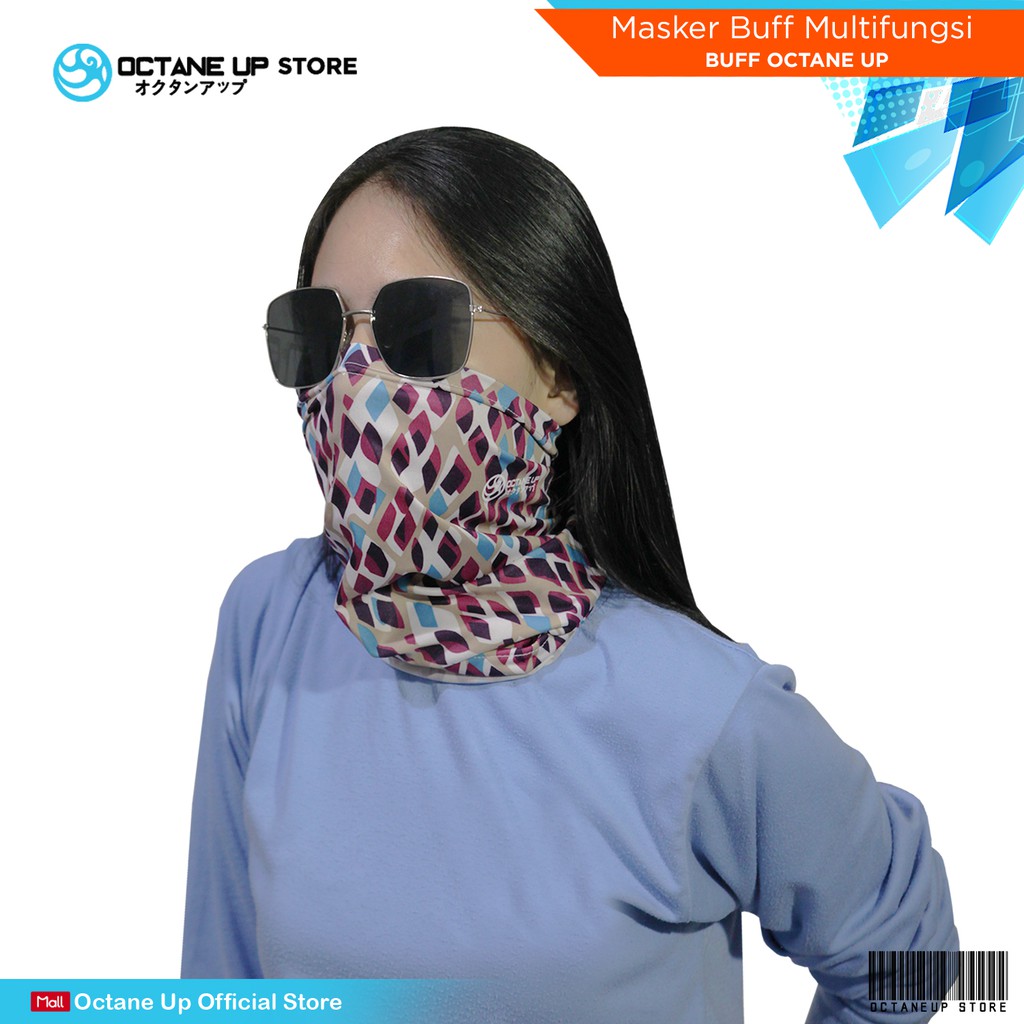 BUFF BANDANA SLAYER SYAL MASKER MOTOR ORIGINAL MULTIFUNGSI OCTANE UP-2
