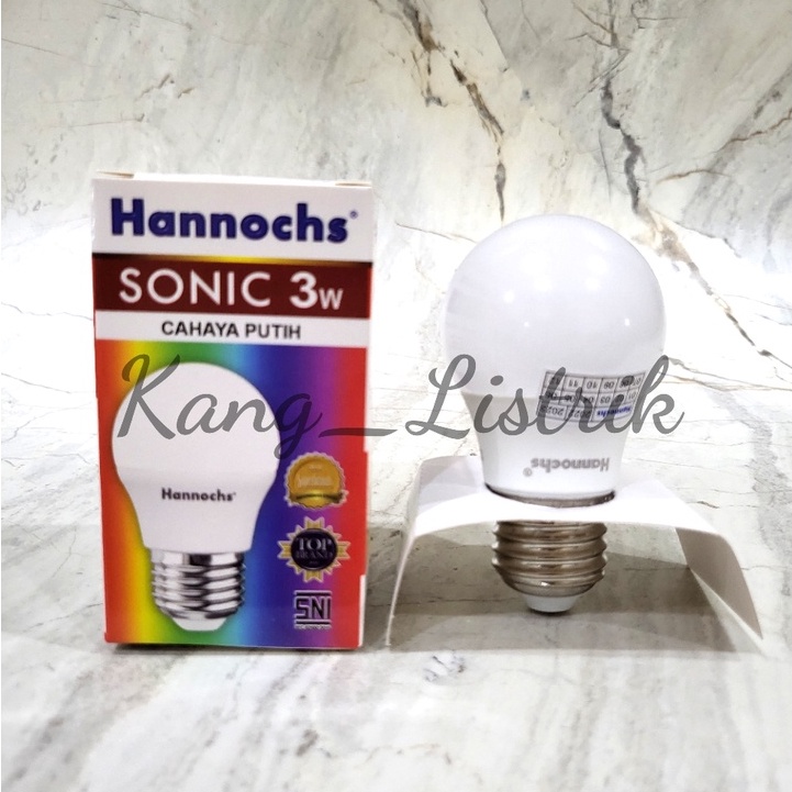 Lampu LED Hannochs Sonic 3Watt / Led Bulb Hannochs Sonic 3 Watt