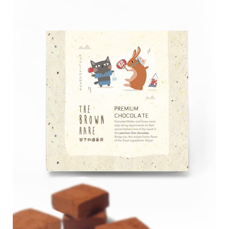 Coklat Jepang Premium Baileys Chocolate The Brown Hare