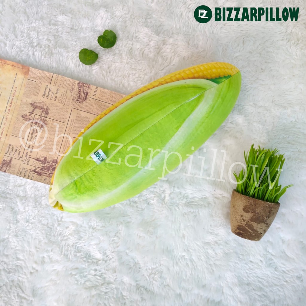 Bizzarpillow Bantal Sayur Sayuran Bantal Jagung size M BZ136