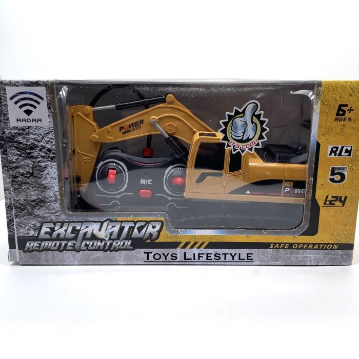 Mainan Anak Rc Remote Control Excavator / Remote Kontrol Eskavator