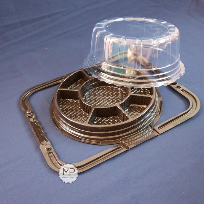 NEW Mika Tumpeng Mini GAGANG SEKAT 8 COKLAT /Tumini dapur solo -50pcs