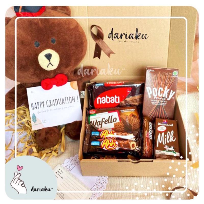 

Gift Box Wisuda - Coklat Series