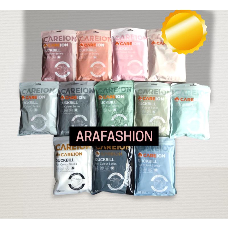 FULL COLOURS SERIES 4PLY DB CAREION /50- MASKER DUCKBILL 4PLY CAREION FCS