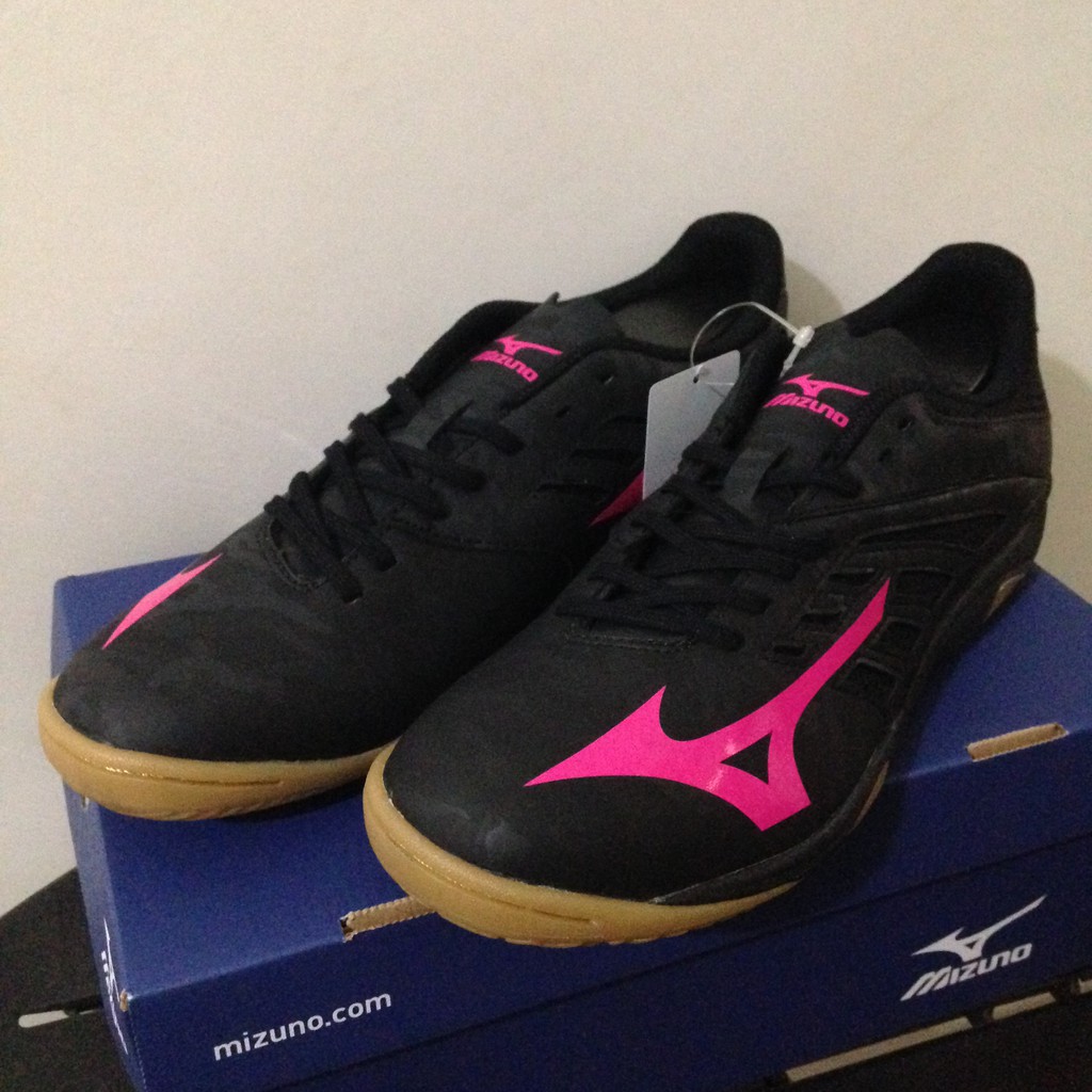 Promo Terbaru Sepatu Futsal Mizuno Basara 103 Sala IN Black Q1GA173160 Original BNIB