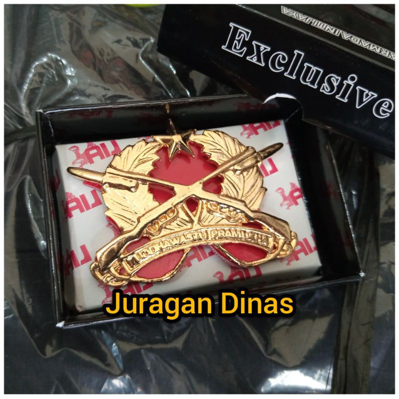 EMBLEM INFANTRI KUALITAS OK