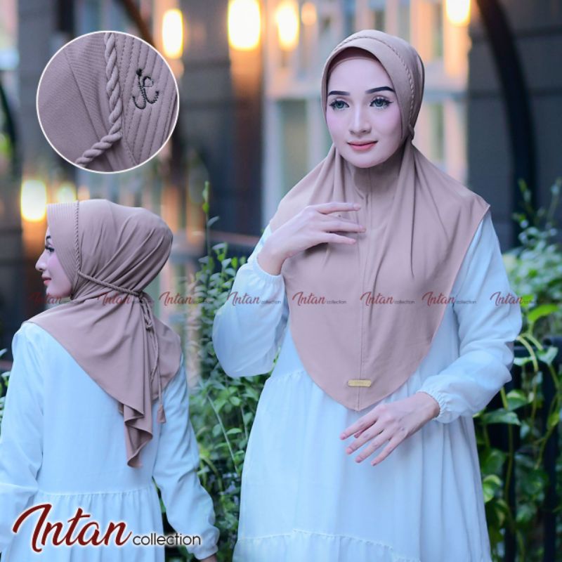 BERGO CP JERSEY TALI URIL/JILBAB SIMPLE HAMIDAH