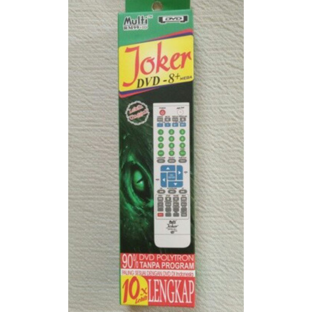 Unik Joker DVD TV MOBIL remot remote multi universal terbaik