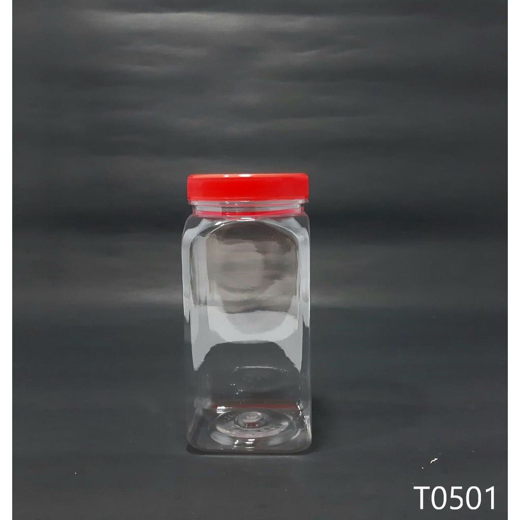 toples plastik 500 ml / botol toples plastik 500 ml