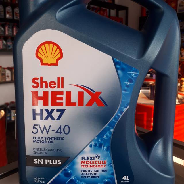 SHELL HELIX HX7 5W-40 4 LITER