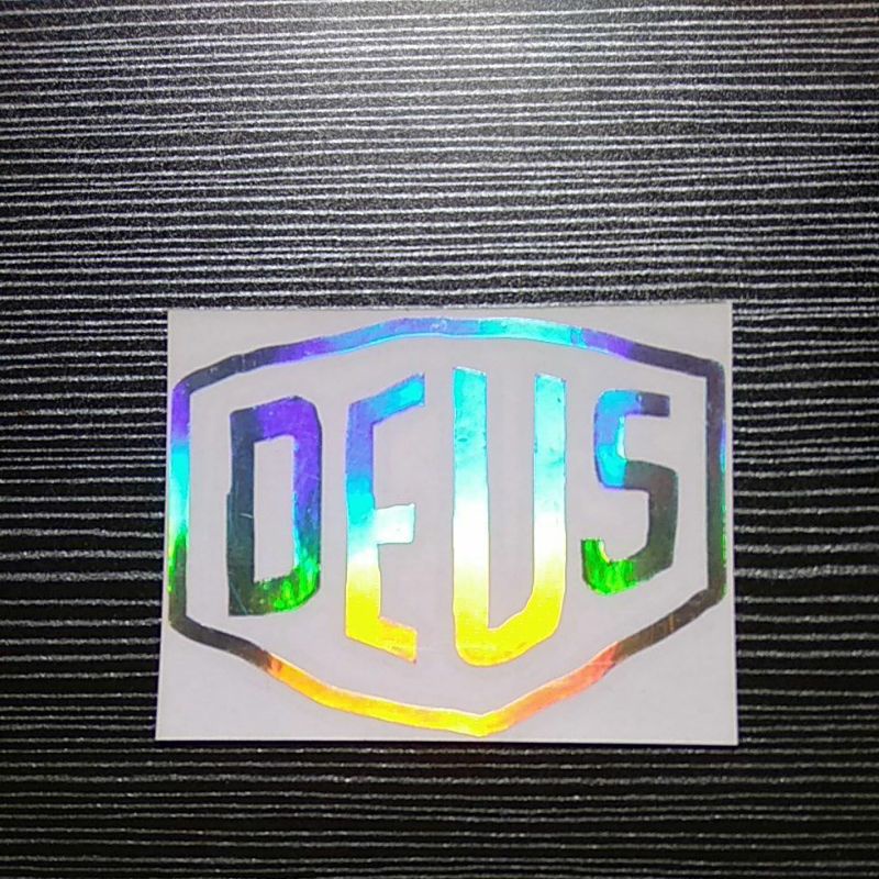 STICKER DEUS CUTTING