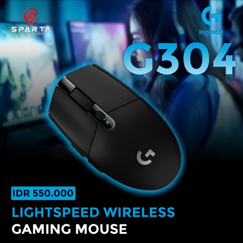 Logitech G304 Lightspeed Wireless Gaming Mouse New