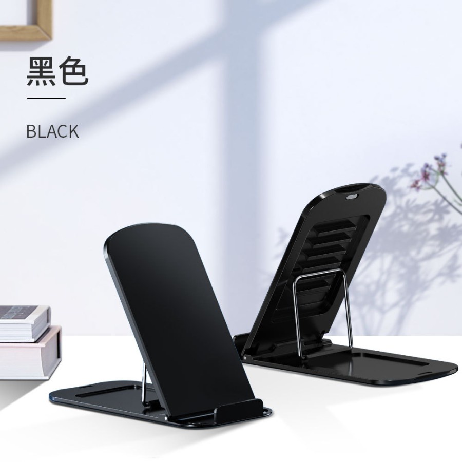 Phone Tablet desk Stand Holder Aluminium Stand meja Holder Hp