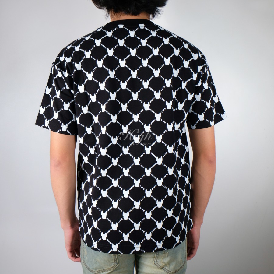 Lifework Monogram Oversize Tee Black 100% Original