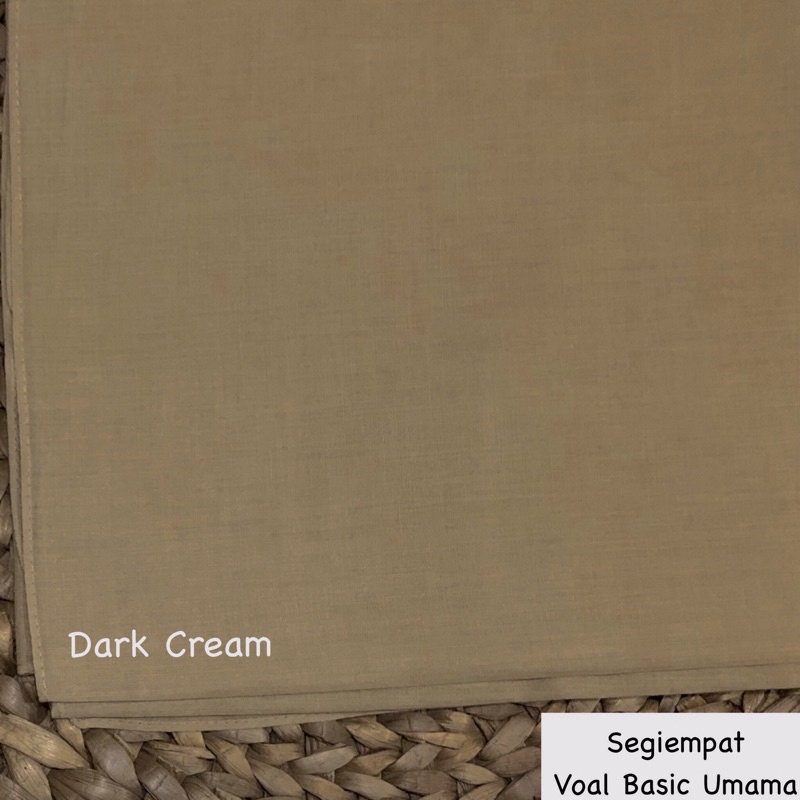 Hijab Basic Voal Umama Part 1-PREMIUM-Dark Cream