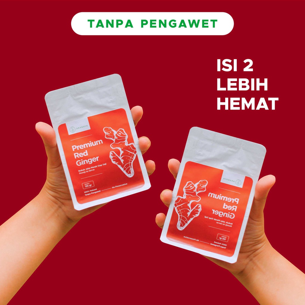 

(ISI 2 LEBIH MURAH!) JAHE MERAH BUBUK - TANPA PENGAWET - MINUMAN HERBAL