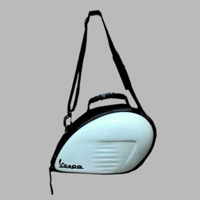 Vespabag Vesbag Tas Tepong Slingbag Tas Vespa Bajaj & PX Polosan White