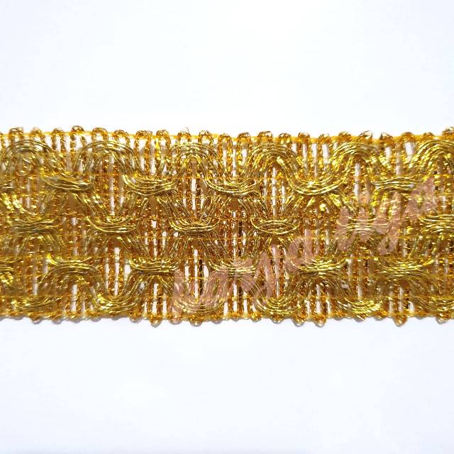 Renda Emas 0016 (17 Yard - Lebar 4.5 cm)