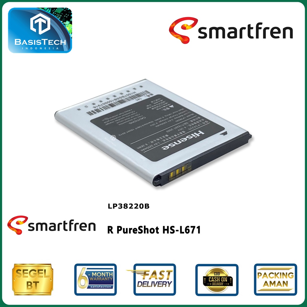 BATERAI ANDROMAX R PURESHOT HS-L671 LP38200B - ORI99 GOOD QUALITY