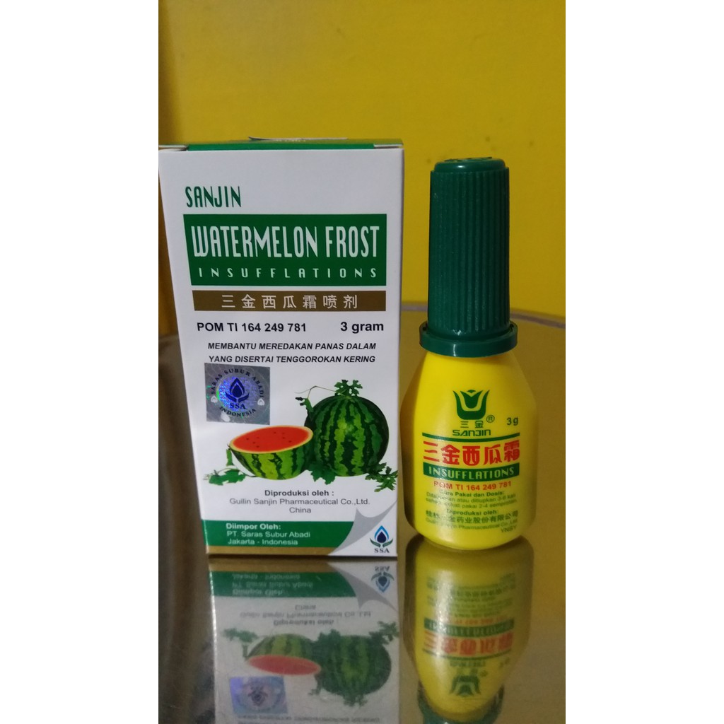 Obat Sariawan semprot Watermelon Frost Shopee Indonesia