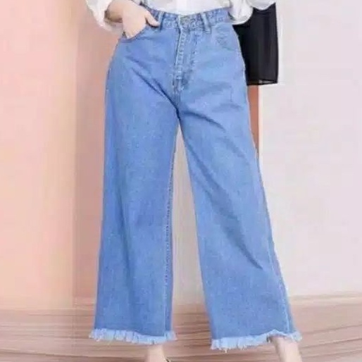 Kulot Jeans • Kulot jeans rawis • kulot jeans premium • kulot jeans murah