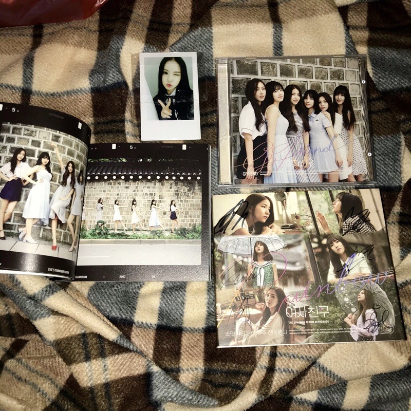 Signed Gfriend Album “Rainbow”