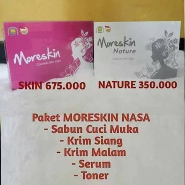 Paket Moreskin NASA