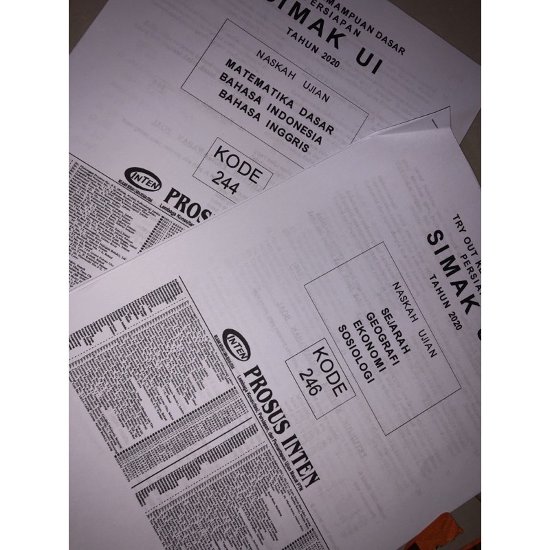 Soal Simak Asli To Inten Simak Ui Soshum Smup Unpad 2020 Utbk Shopee Indonesia