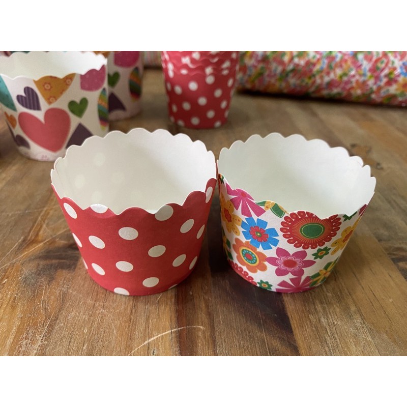 Kertas cupcake/muffin/muffin cup uk kecil (1pack 25pc)