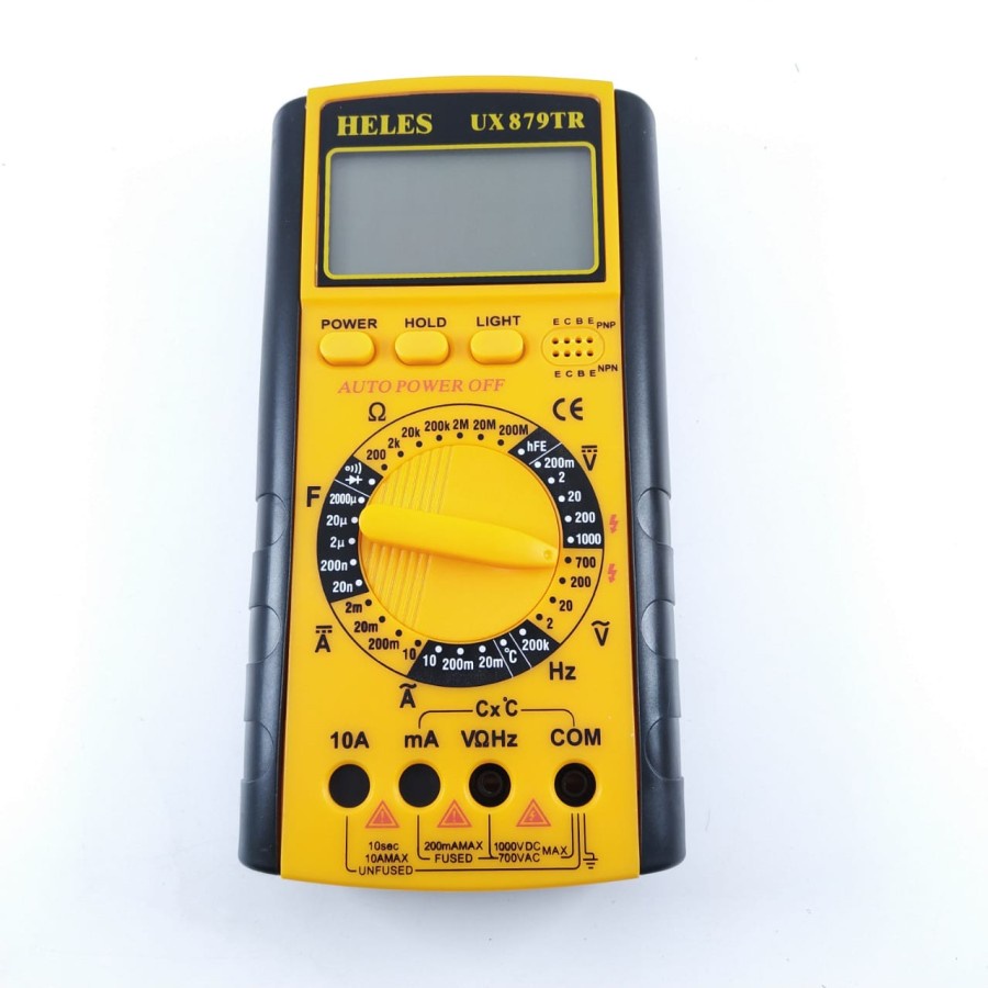 Multimeter Heles UX879TR Multitester Digital UX 879 TR Tester Besar Avometer