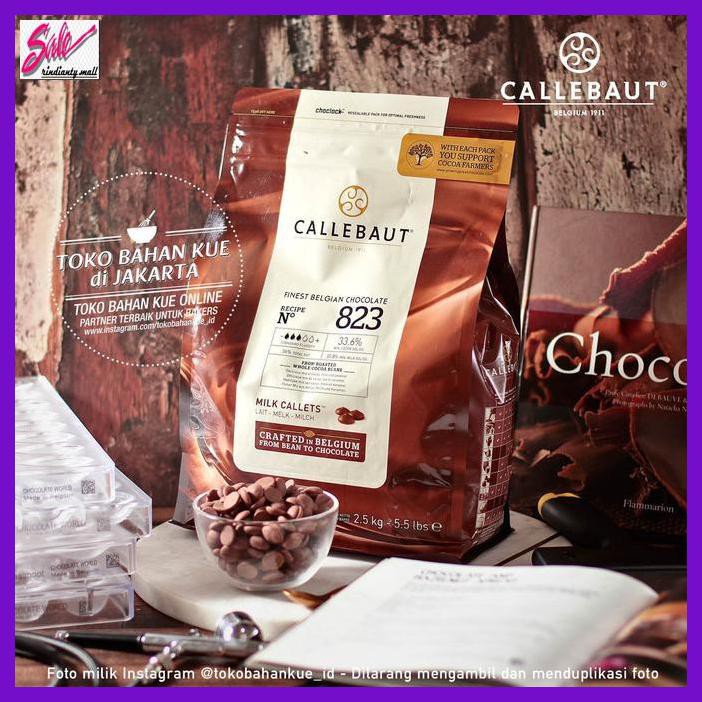 

SAKMACOKLAT- CALLEBAUT MILK 2,5KG 823 33,6% CHOCOLATE COUVERTURE COKELAT SUSU COIN -MAKANAN-MINUMAN.