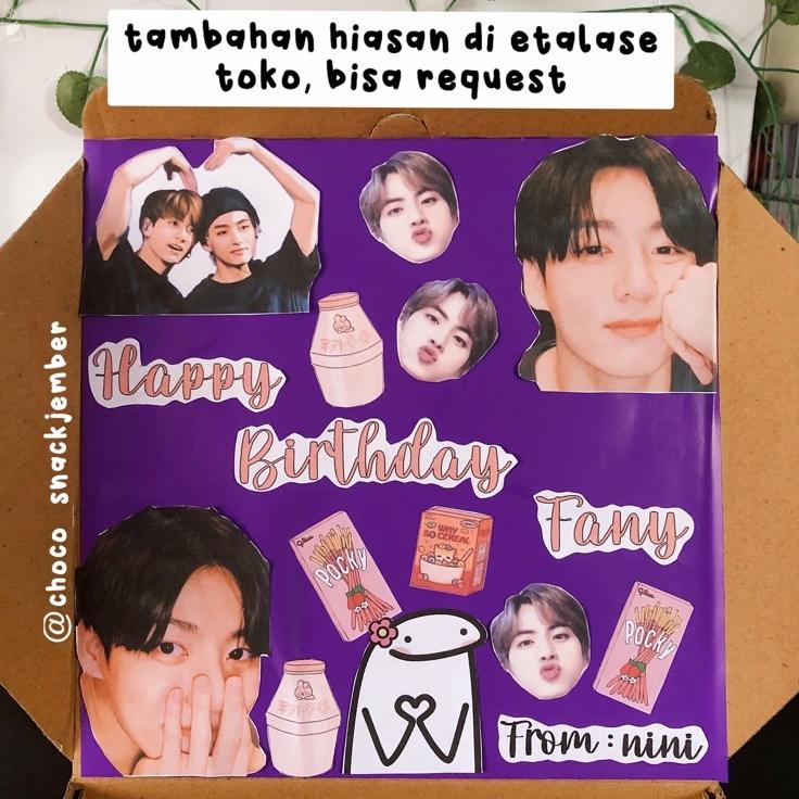 

TERLARIS ㅱ KADO ULTAH CEWEK MURAH/KADO ULTAH COWOK/ KADO ULTAH / KADO WISUDA / KADO ULANG TAHUN / BIRTHDAY GIFT / GIFT BOX HAMPERS/ KADO ULTAH COWOK/ KADO ULTAH ANAK / HADIAH ANAK / HAMPERS ULANG TAHUN ANAK/ HADIAH SEMPRO/ HADIAH VALENTINE/ HADIAH SPESIAL