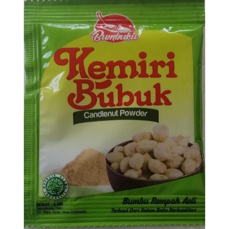 Bumbuku Kemiri Bubuk 4gr x 12