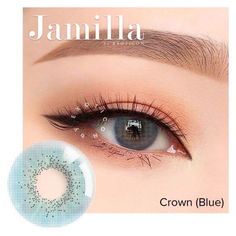 soflens jamila exoticon diameter 14.5 # ready minus /normal