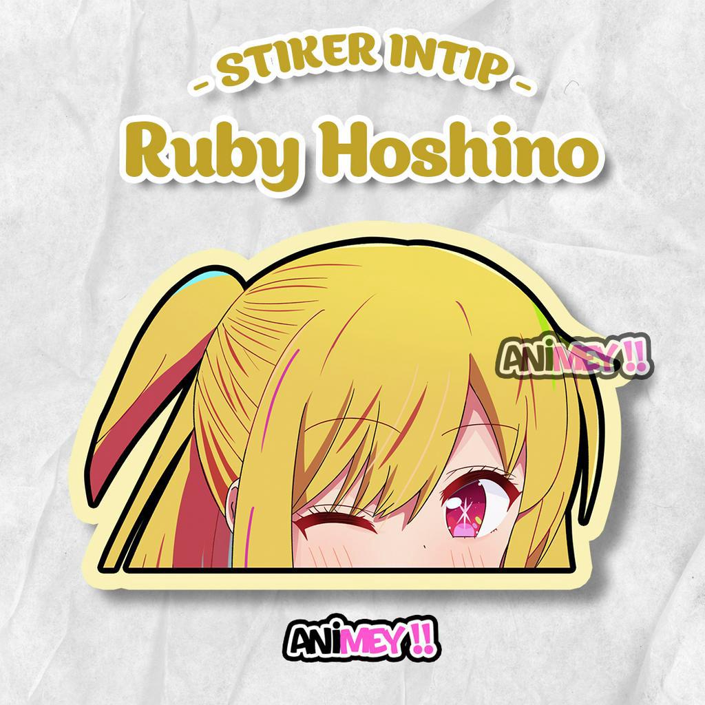

Stiker Intip Ruby Hoshino / Sticker Anime Waterproof