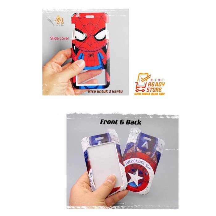 

Produk Tempat Kartu Unik / Card Holder Model Tali Motif Super Heroes Keren Gilaa!!!
