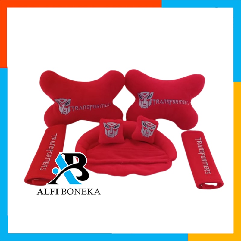 [ COD ] Set Bantal mobil karakter - Bantal Mobil Set - Bantal Mobil Interior - Bantal Mobil Car Set - Bantal Jok Mobil Set - Bantal Mobil Set Karakter