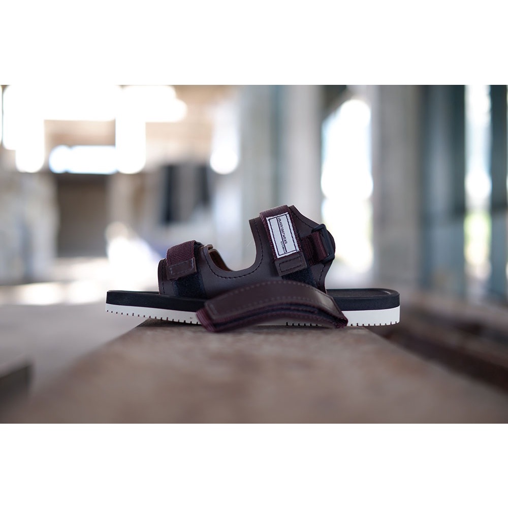 sandal casual volkerfootwear / sandal santai / cutterbrown