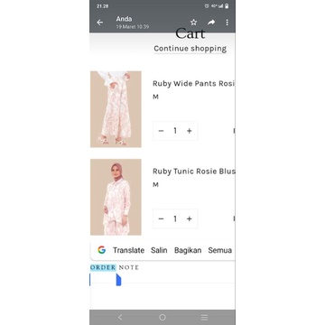 Ruby tunik wearing klamby New