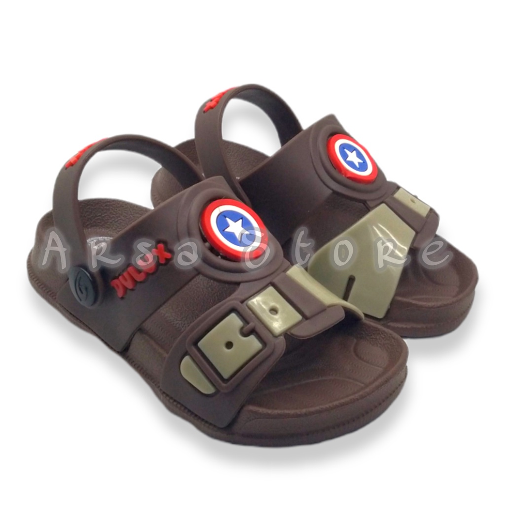 Sandal Selop Tali belakang Anak Laki Laki Umur 1 2 3 Tahun / Sendal Anak Cowok Terbaru Motif Bintang / Kado Lucu Untuk Anak Ulang Tahun