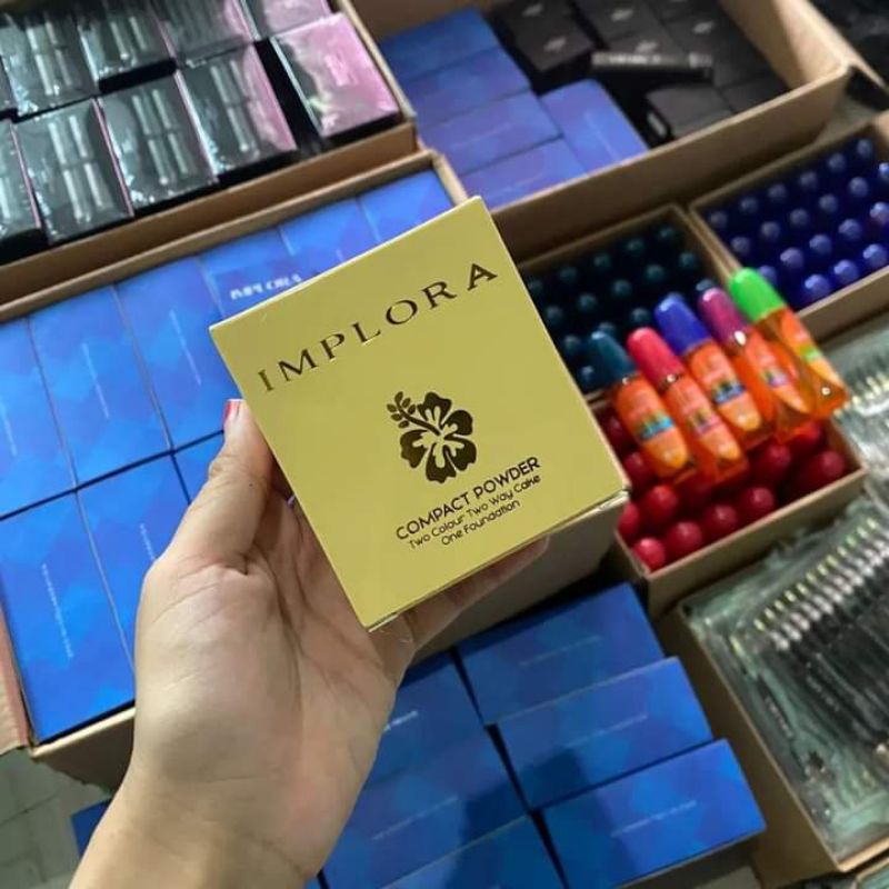 BEDAK 3IN1 IMPLORA COMPACT POWDER / BEDAK FOUNDATION
