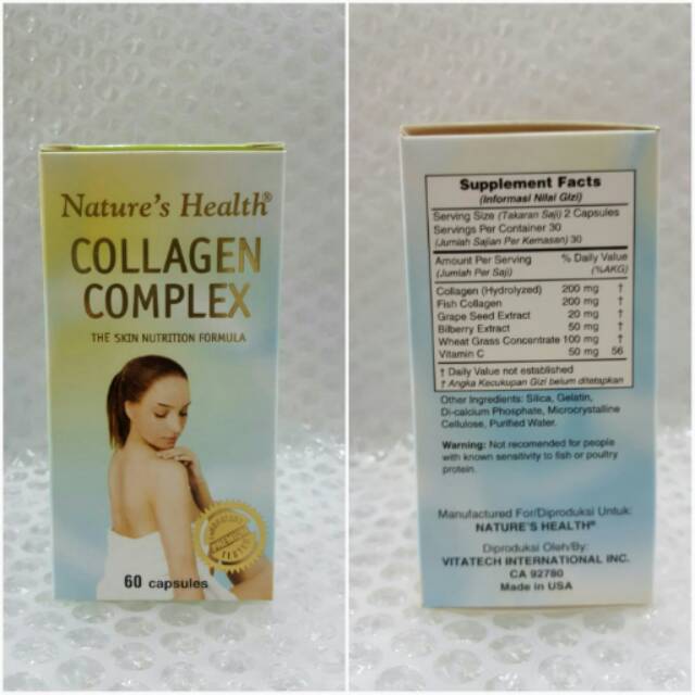 NATURES HEALTH Collagen Complex
