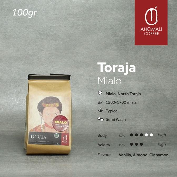 

Anomali Coffee Biji Kopi Toraja Mialo 100gr