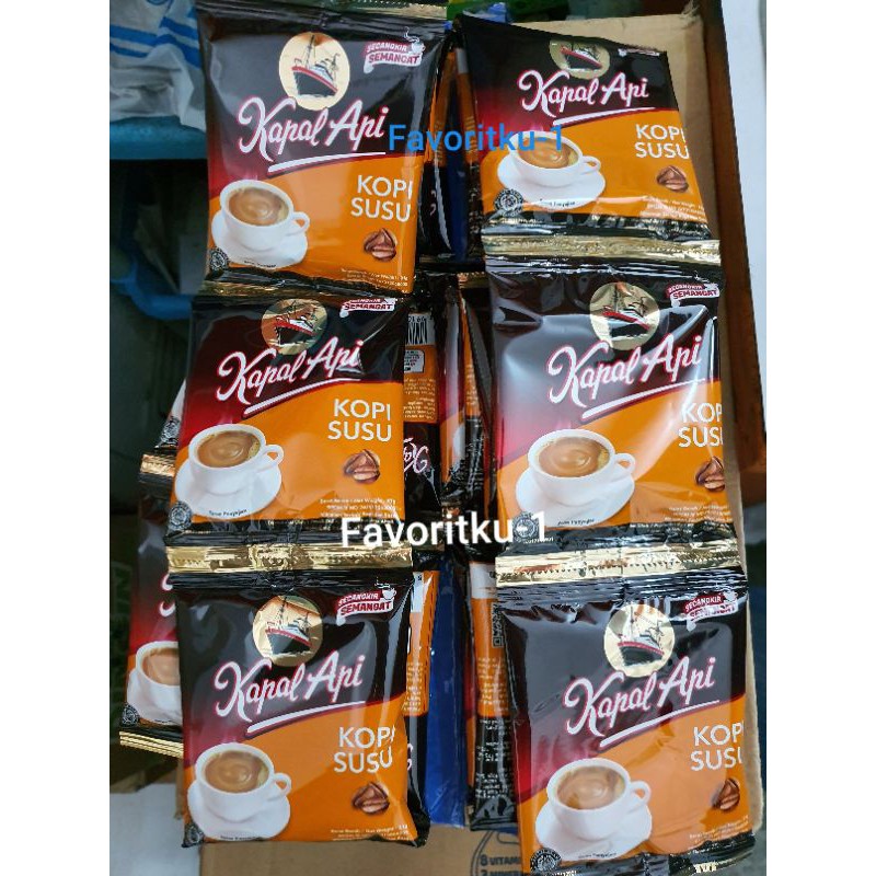 

KAPAL API Kopi Susu 31 gr.1 Renteng Isi 10 Sachet