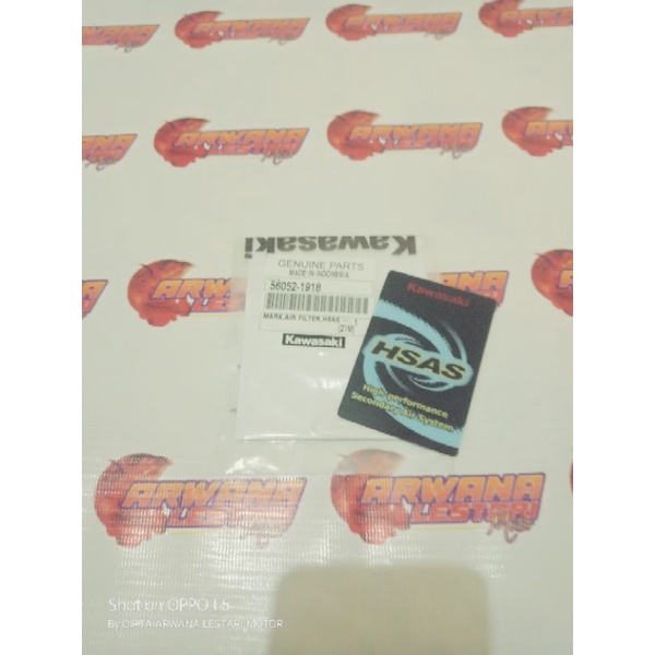 Stiker hsas kips ninja rr ss r 150 original