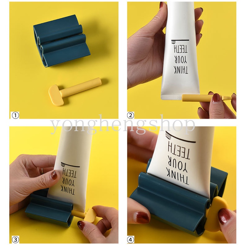 Dispenser Pasta Gigi Manual Kreatif Untuk Kamar Mandi