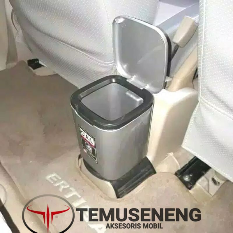 2Ltr Tong Besar Tempat Sampah Mobil Kotak Car Trash Bin Dastbin Universal