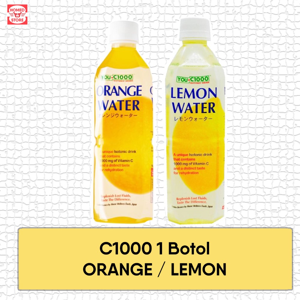You C1000 Orange Lemon 1 Botol Ukuran 500 Gr Shopee Indonesia