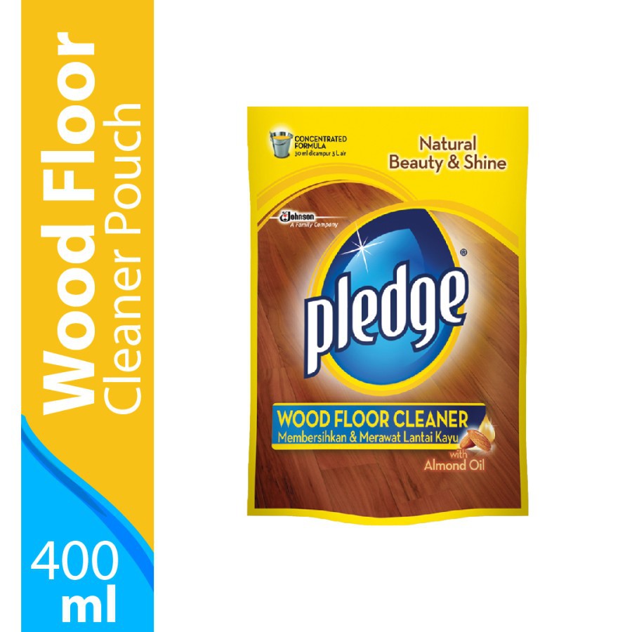 Pledge wood floor cleaner 400 ml pembersih / mengkilapkan lantai kayu